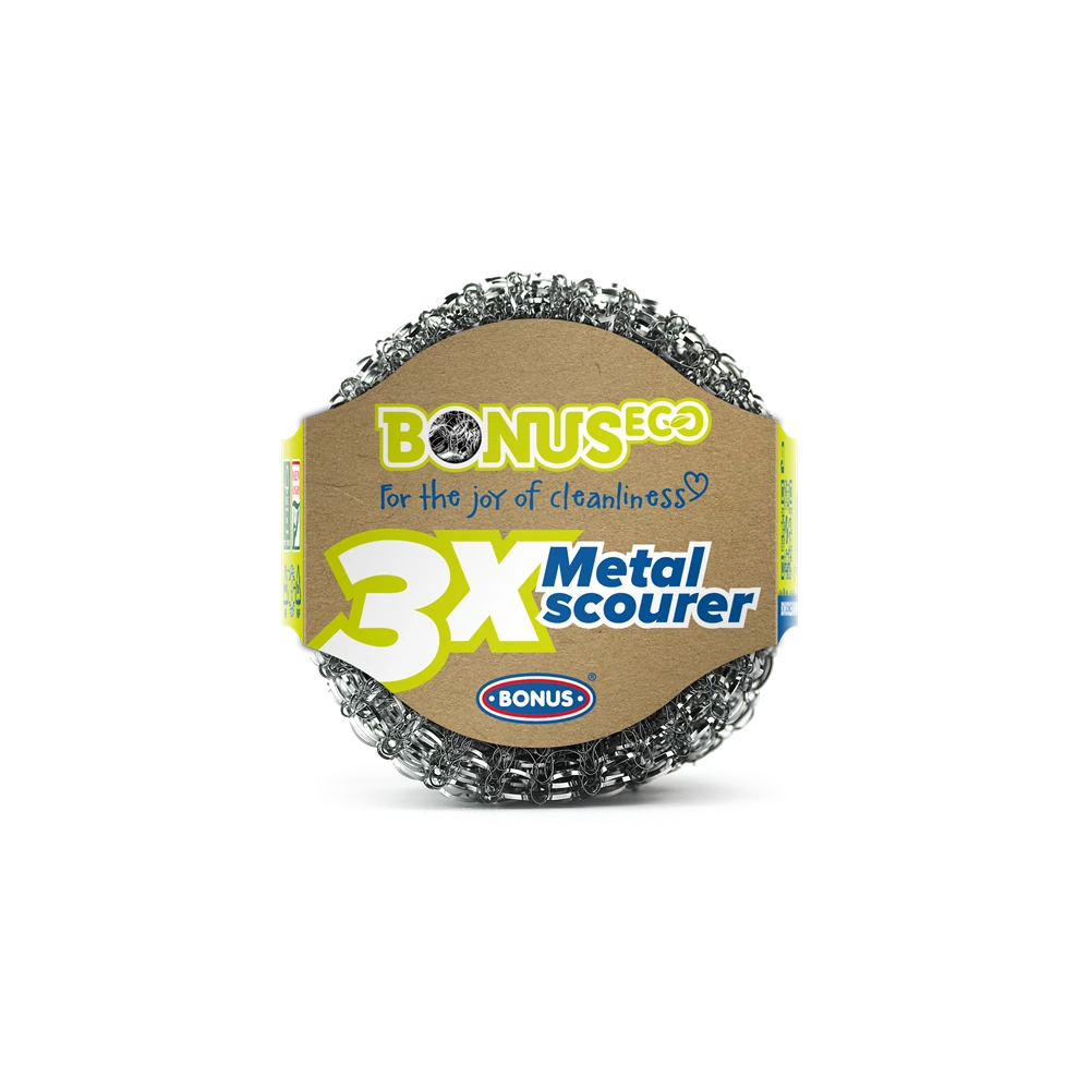 Fém dörzsi 3 db/csomag Bonus B071 fémsúroló