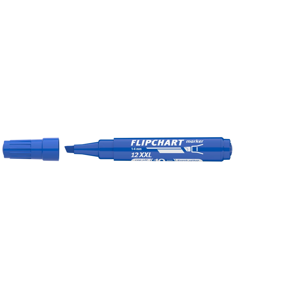 Flipchart marker vízbázisú 1-4mm, vágott Artip 12XXL kék