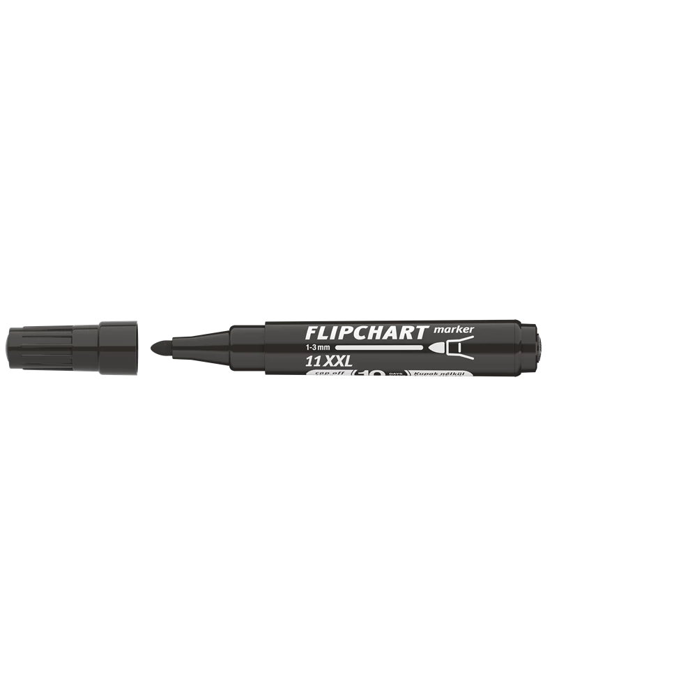 Flipchart marker vízbázisú 3mm, kerek Artip 11XXL fekete