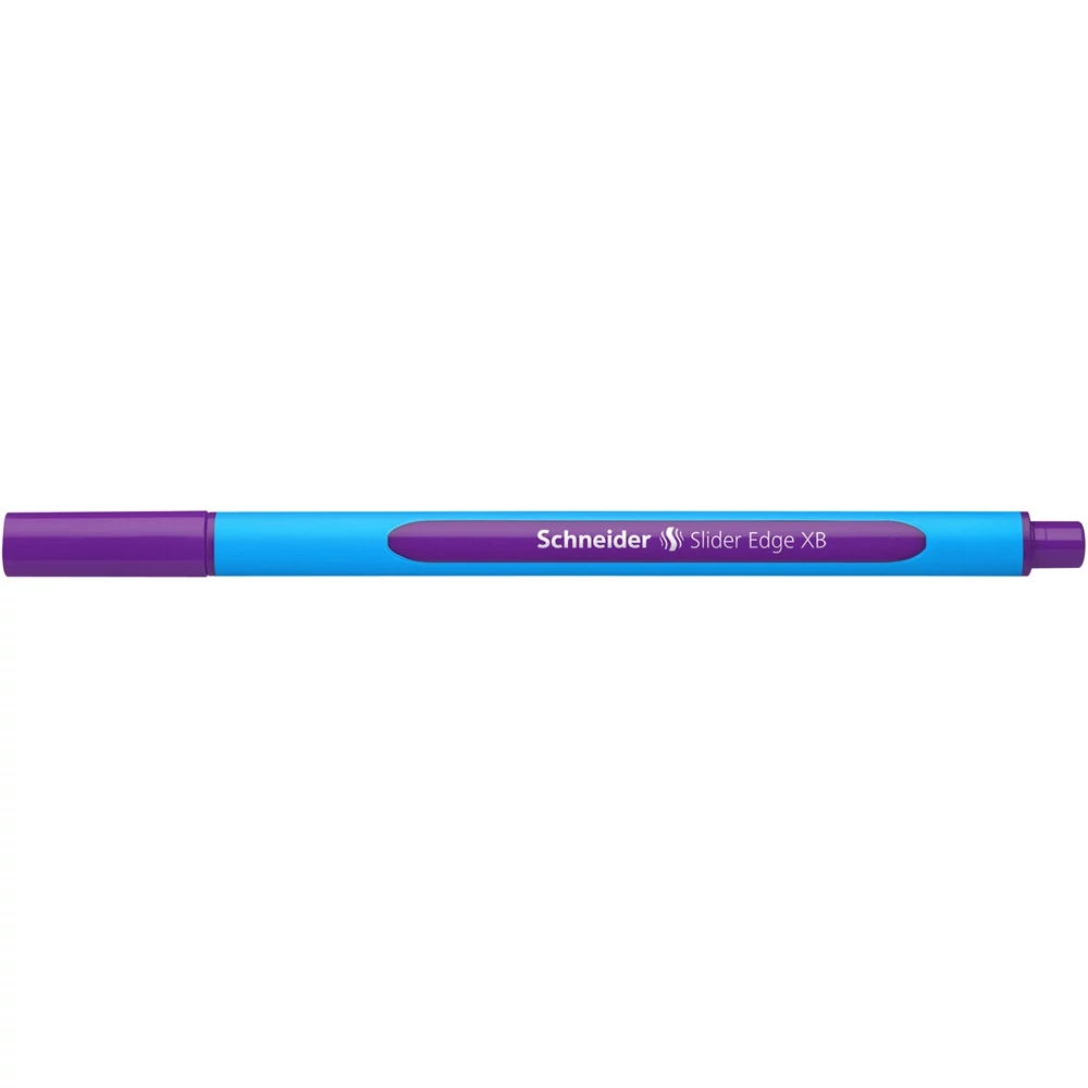 Golyóstoll 0,7mm, kupakos Schneider Slider Edge XB, írásszín lila