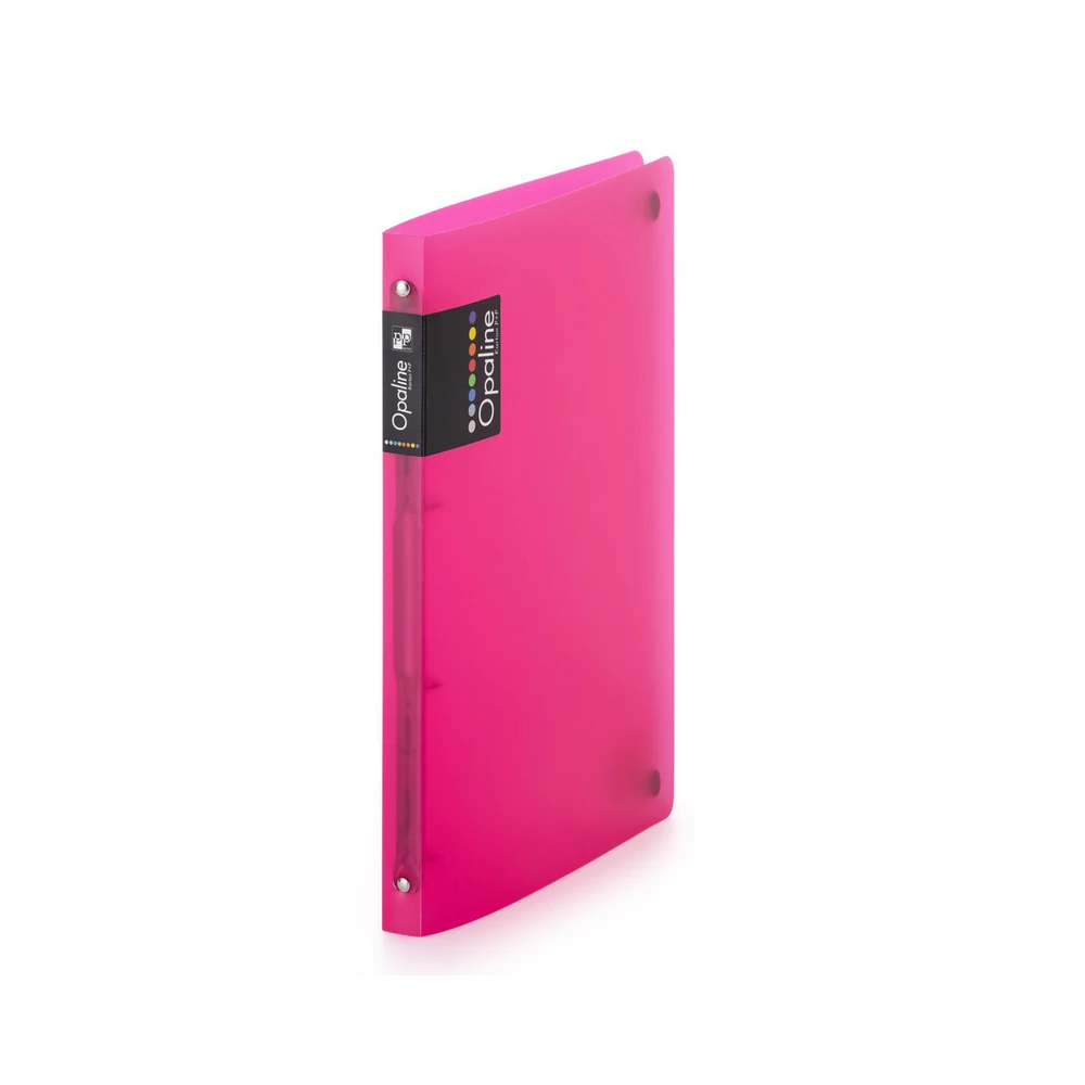 Gyűrűskönyv A4, 4 gyűrűs 2cm gerinc PP,  Karton P+P Opaline magenta