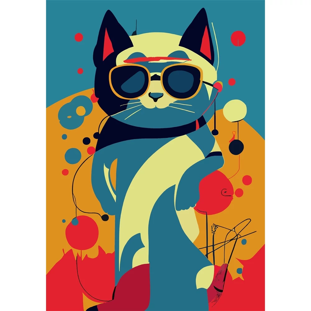 Határidőnapló Colors A5 napi, fehér lapokkal Astro Cat Dayliner 2026.