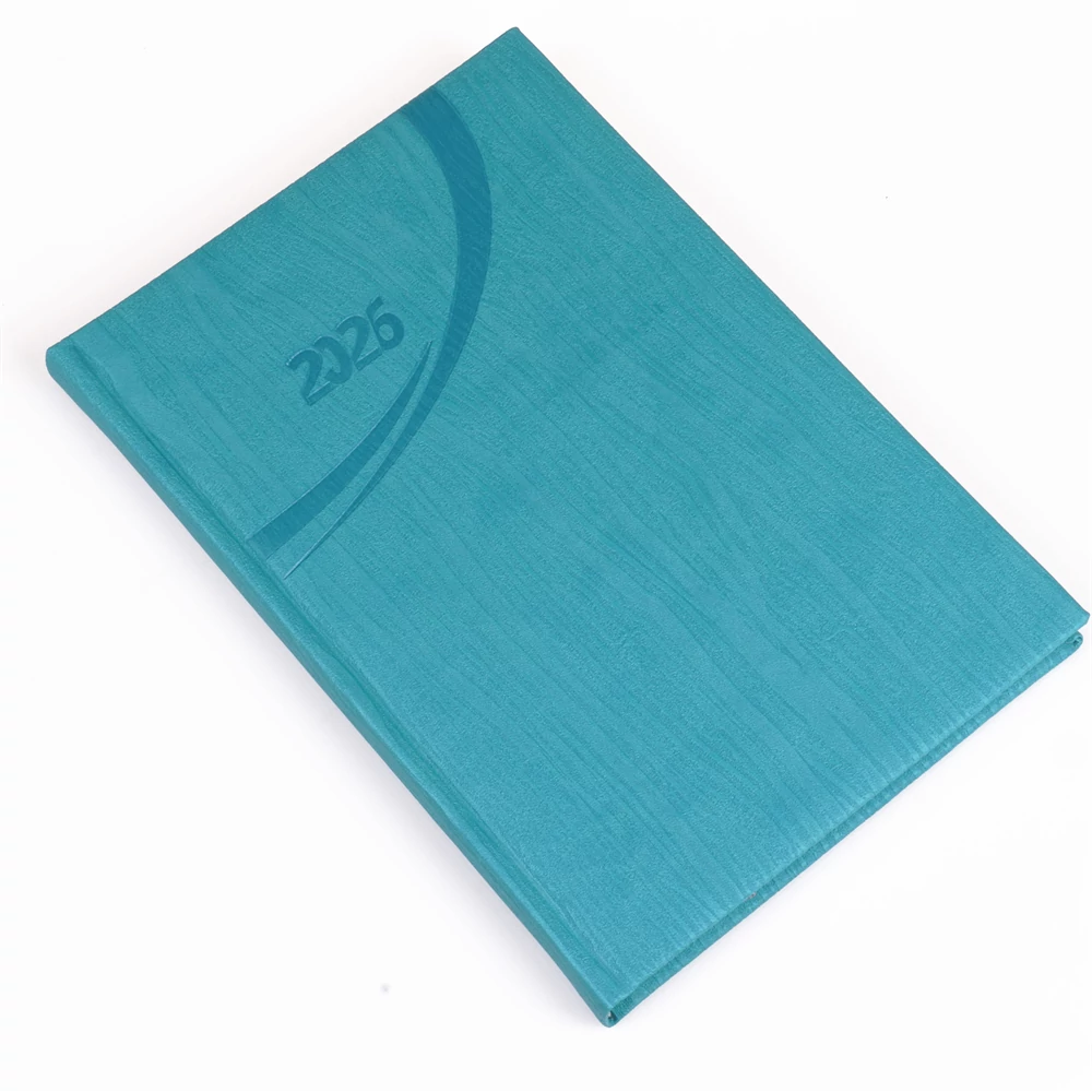 Határidőnapló Fashion B/5, heti fehér lapokkal türkiz Realsystem 2026.