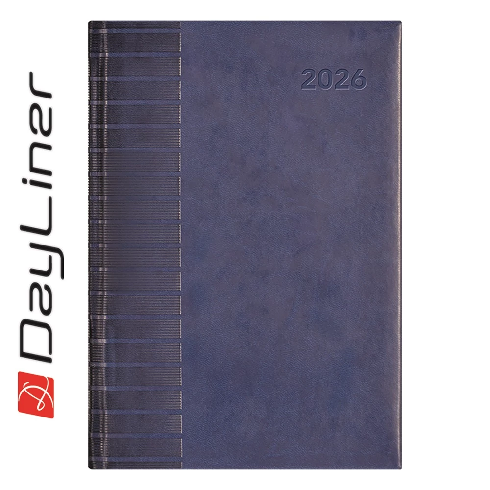 Határidőnapló Tucson B5 heti, fehér lapokkal kék Dayliner 2026.