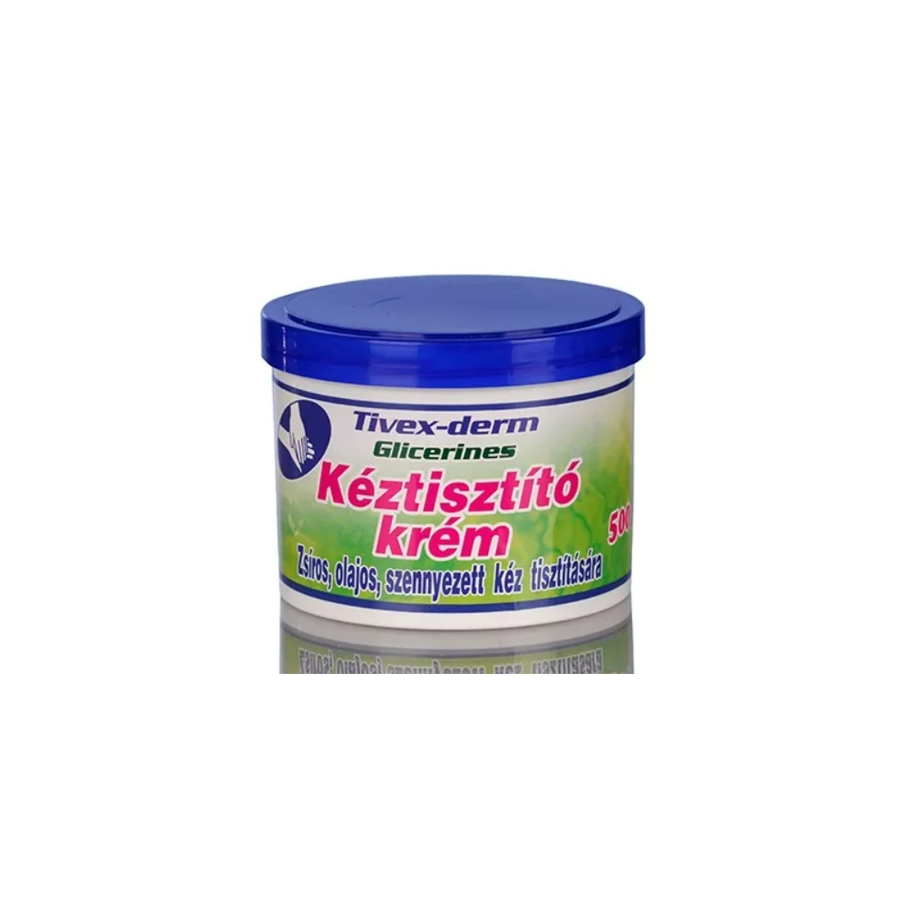 Kéztisztító krém tégelyes 500 g Tivex Derm