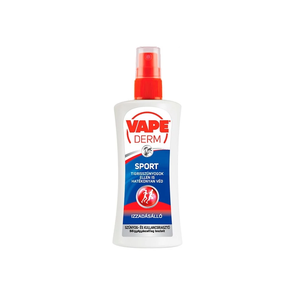 Kullancs- és szúnyogriasztó aeroszol 100 ml Vape Derm Sport