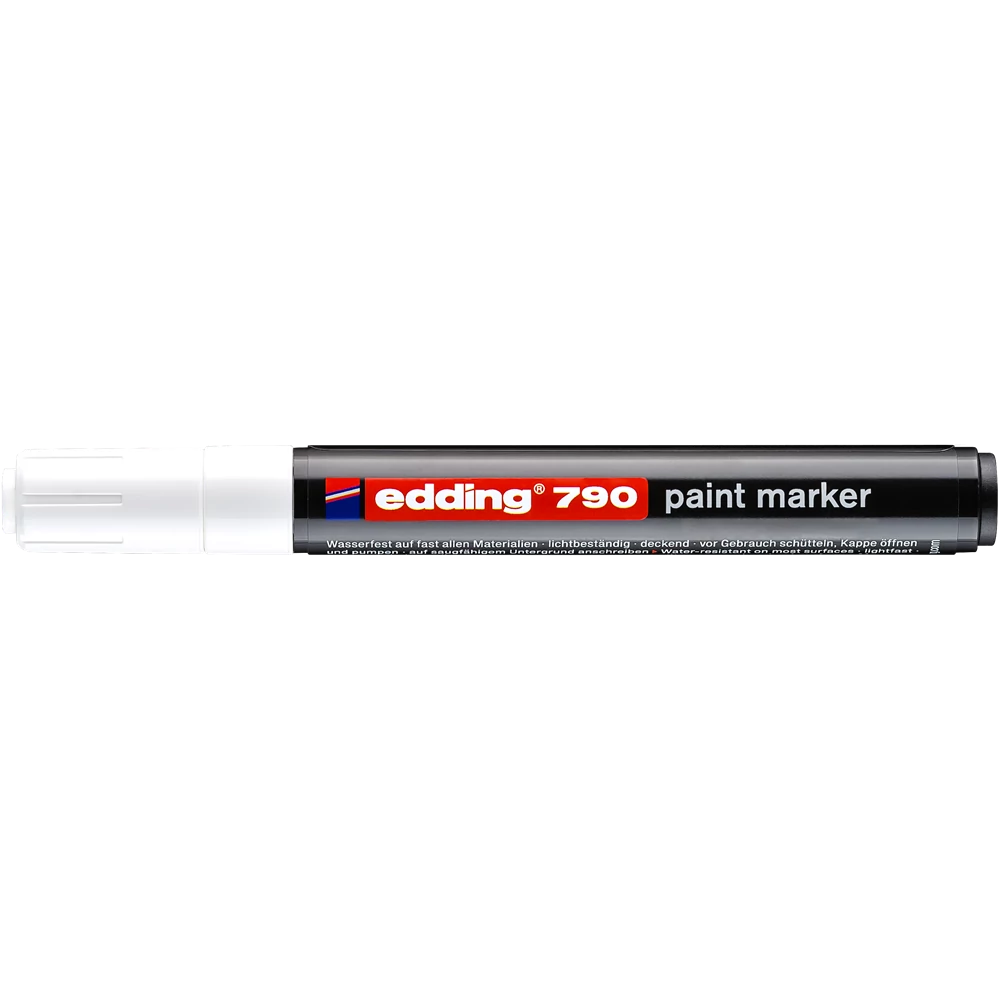 Lakkmarker 2-3mm, kerek Edding 790 fehér