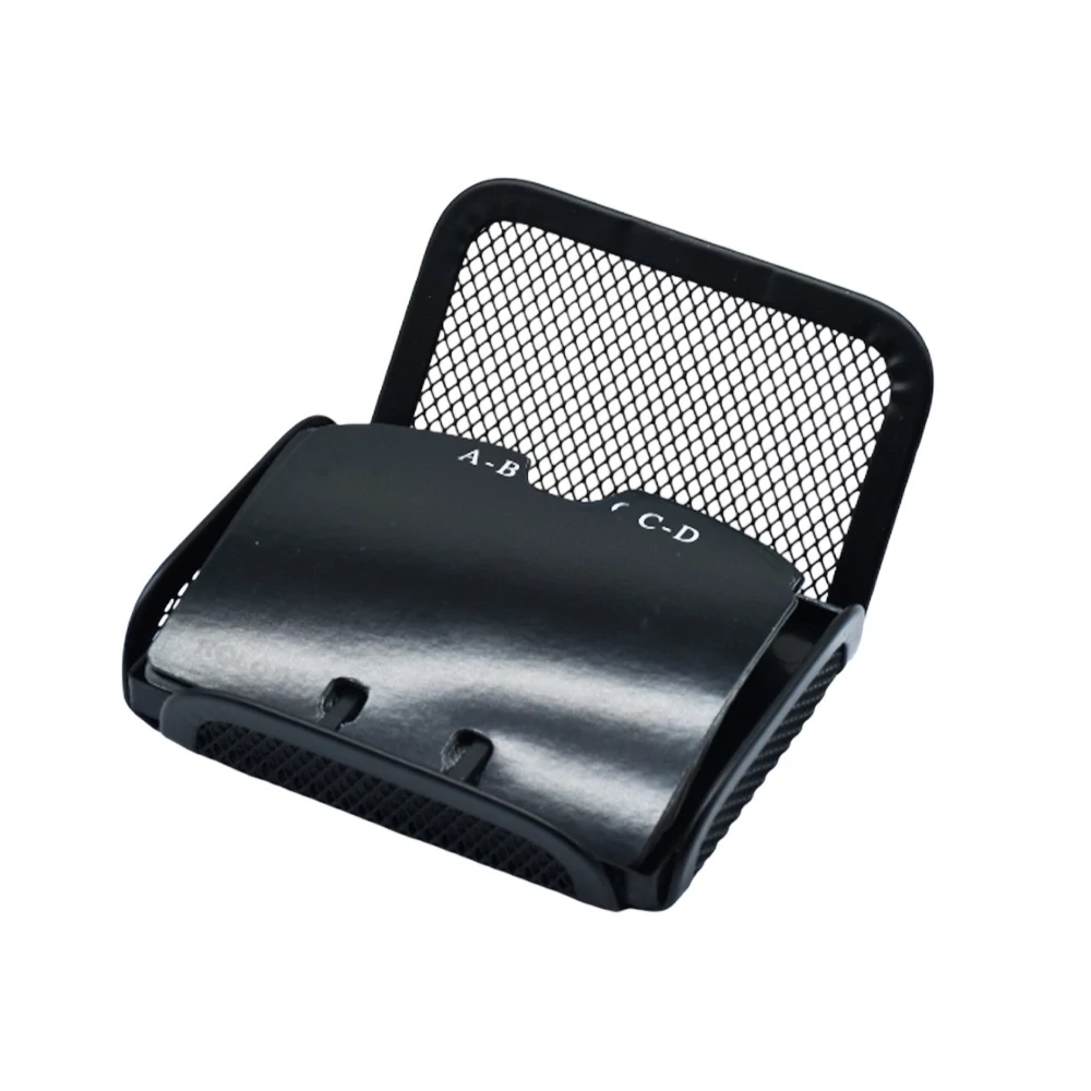 Névjegykártyatartó asztali, felhajtható átlátszó fedéllel, a-z regiszteres,lapozható, min.100 férőhelyes, max.67x102mm n