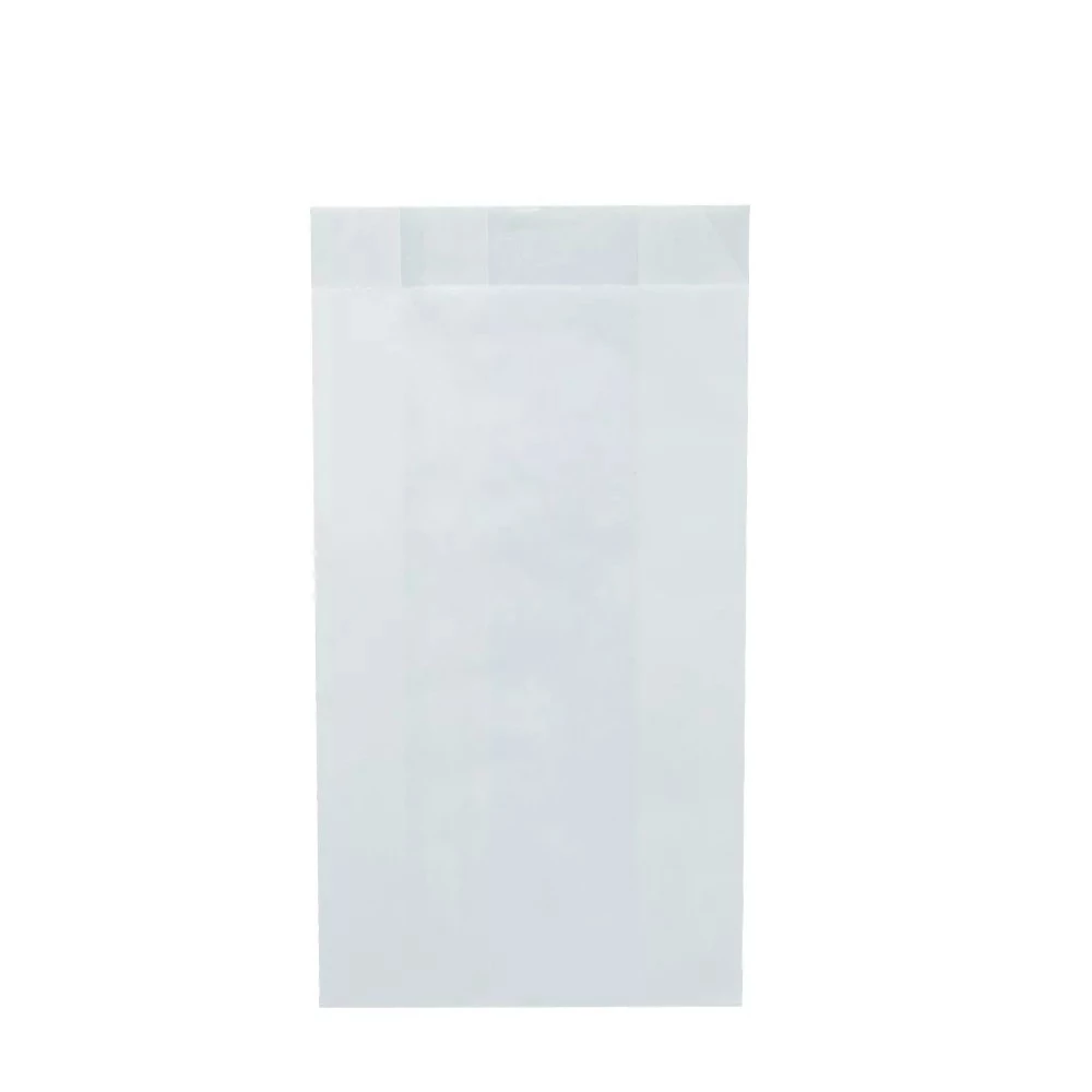 Papírtasak ablak nélküli 0,5 kg-os 2000db/karton 120+45x220 mm fehér