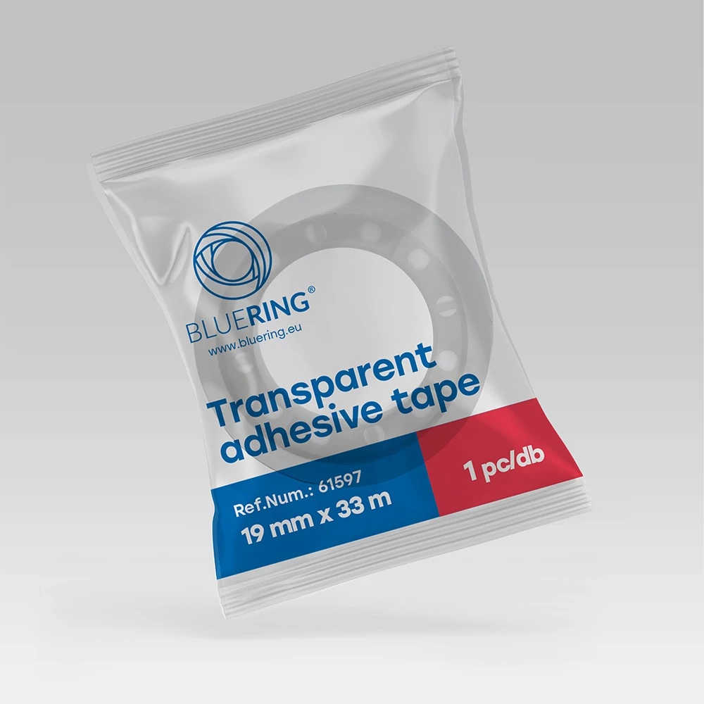 Ragasztószalag 19mmx33m Bluering® egyesével csomagolt