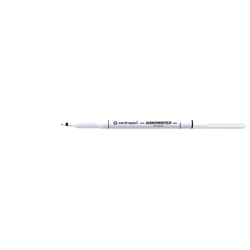 Rostirón, tűfilc 0,5 mm, kupakos Centropen 2551 fekete