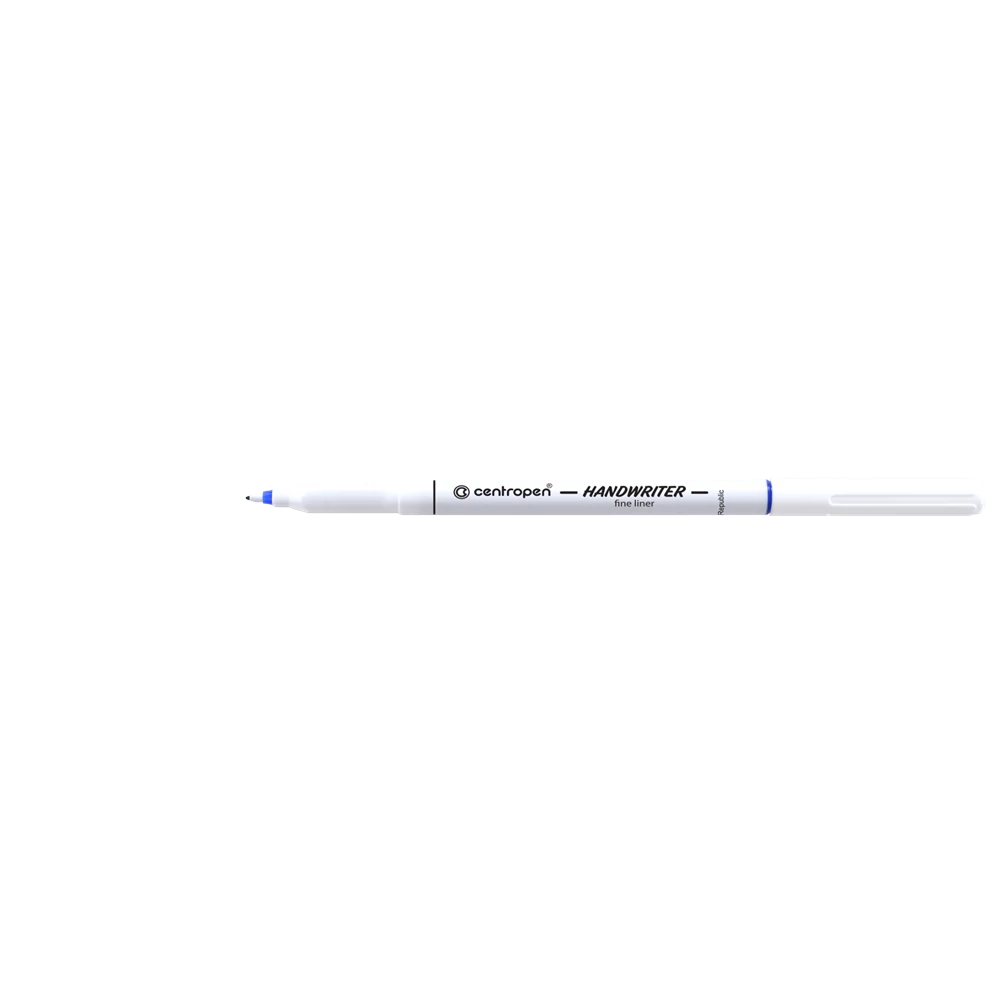 Rostirón, tűfilc 0,5 mm, kupakos Centropen 2551 kék