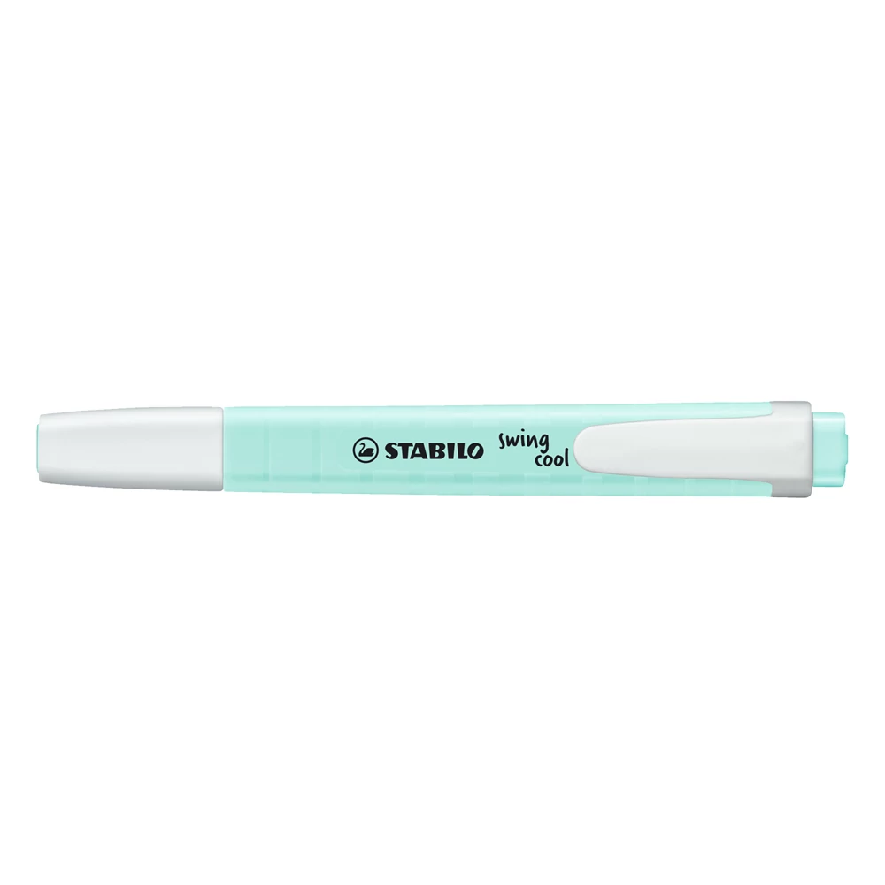 Szövegkiemelő 1-4mm, vágott hegy Stabilo Swing cool pastel 275/113 türkiz