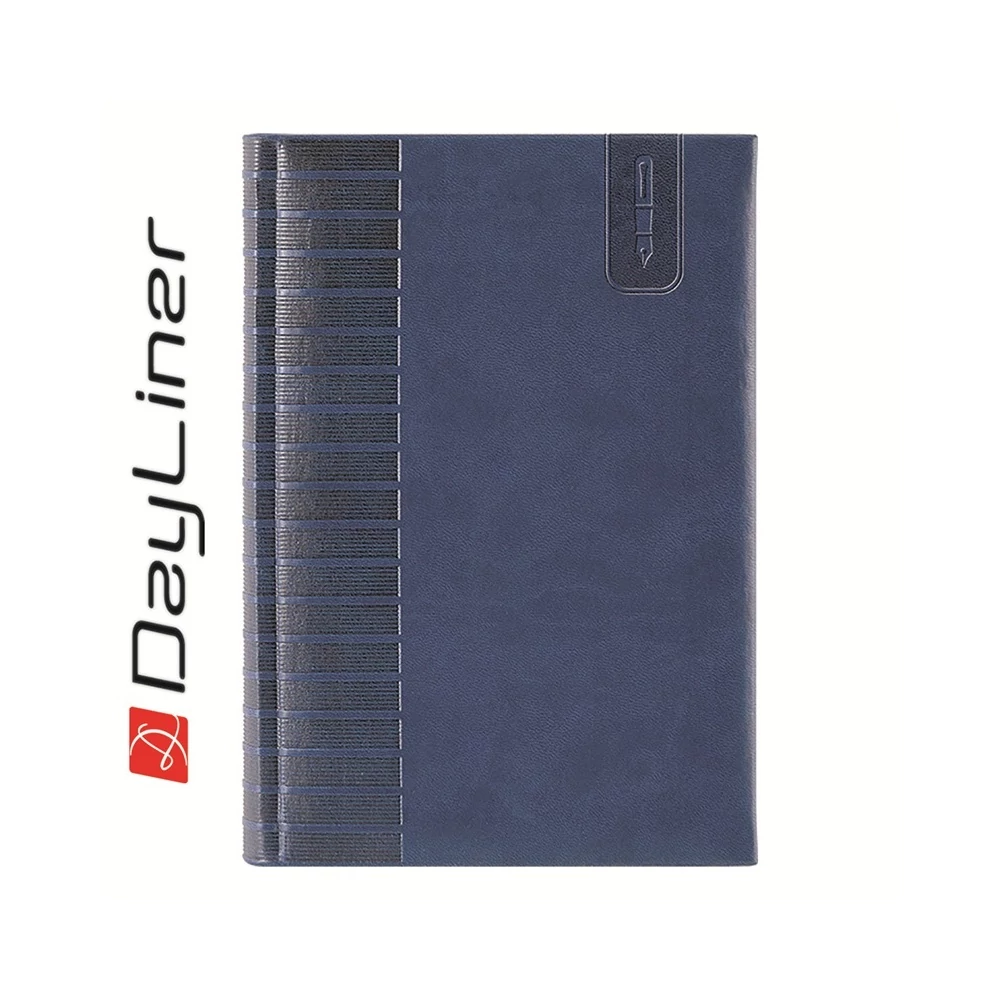 Tárgyalási napló Tucson B5 napló, fehér lapokkal kék Dayliner 2026.