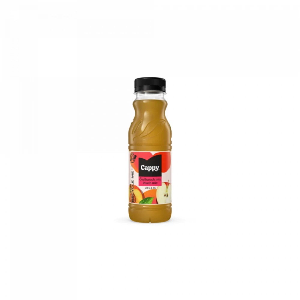 Üdítőital 0,33l Cappy 46% őszibarack DRS