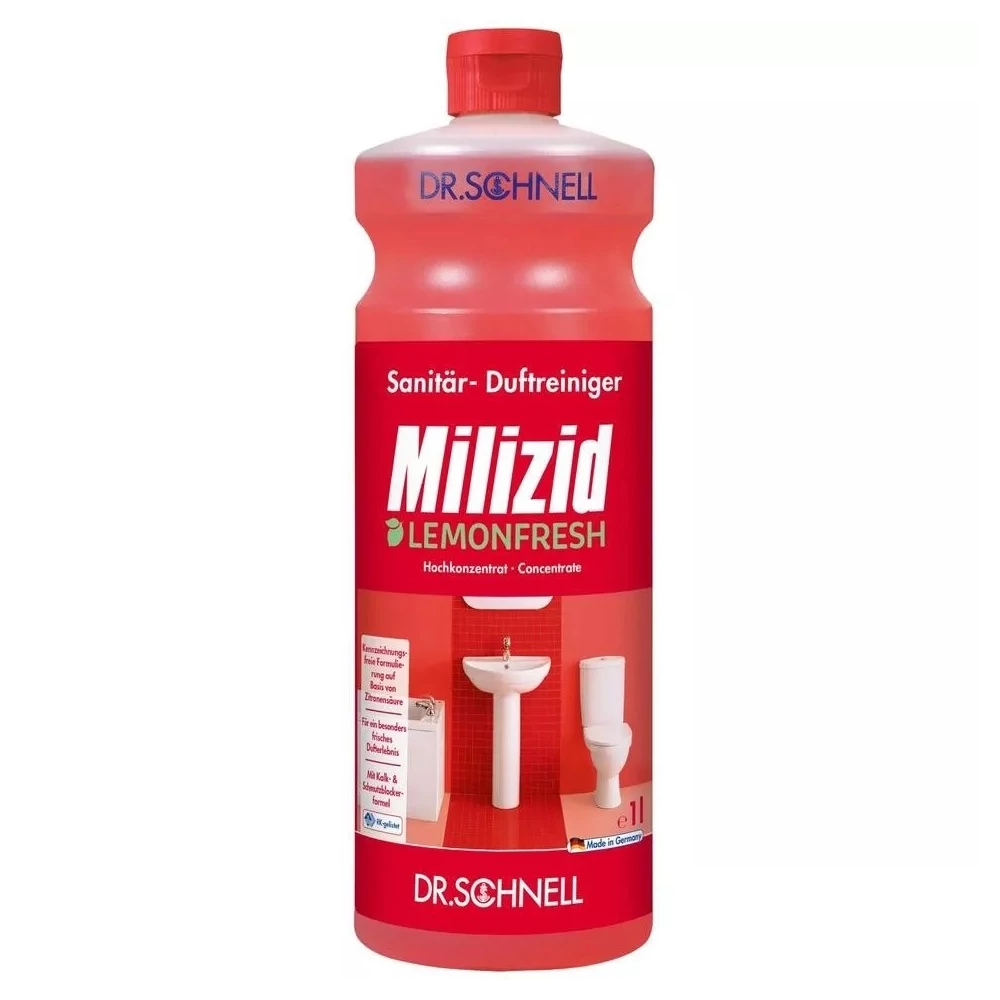 Vízkőoldó 1 liter Milizid lemon