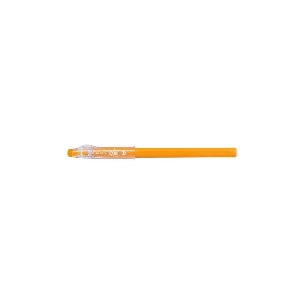 Zseléstoll radírozható, 0,7mm Pilot Frixion Ball Stick narancs